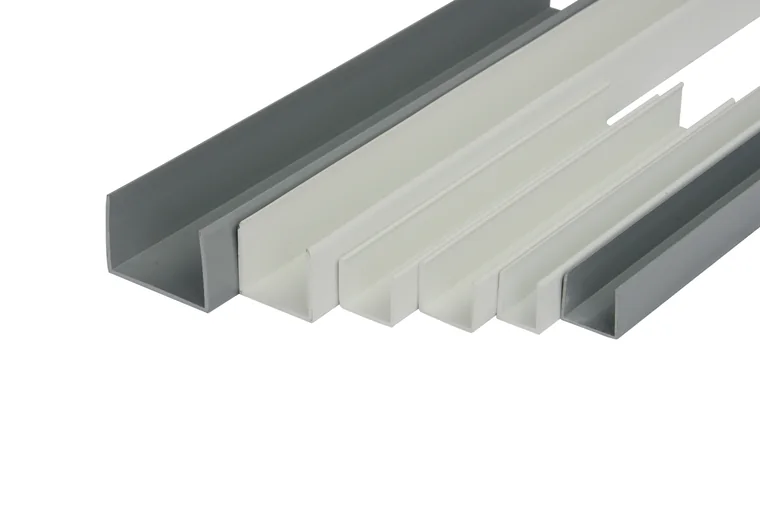 PVC U-Channel — PVC Profiles & Connectors